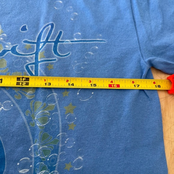 Taylor Swift 2009 Fearless Tour T-Shirt Size Small  Double-Sided Bubbles - Picture 14 of 16